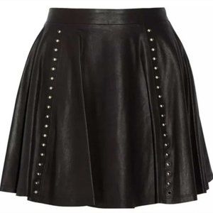 alice + olivia Leather Mini Skirt - SZ 6/8